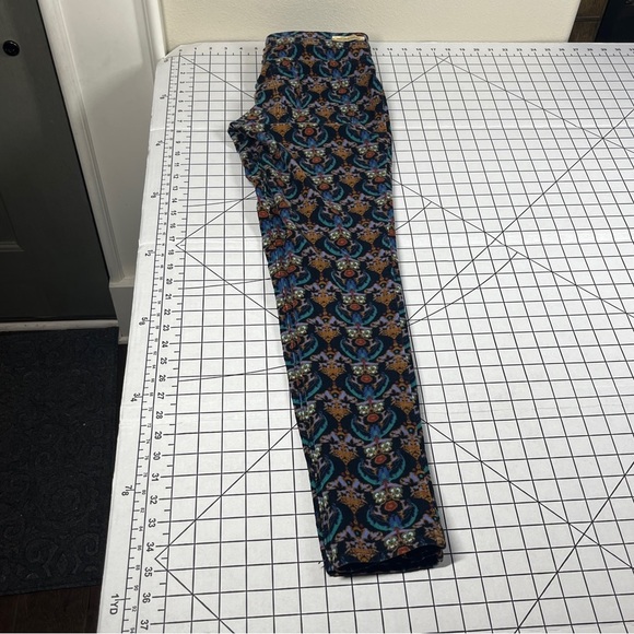 Pilcro Women Serif Legging Cords Corduroy Pants Paisley Abstract Colorful Mod 25 - Picture 11 of 13